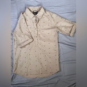 United by Blue Fox Trail women’s printed popover, size M